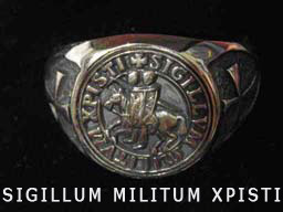 Ring SIGILLUM MILITUM XPISTI